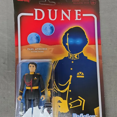 REACTION SUPER 7 COLLECTIBLE DUNE ACTION FIGURE - PAUL ATREIDES