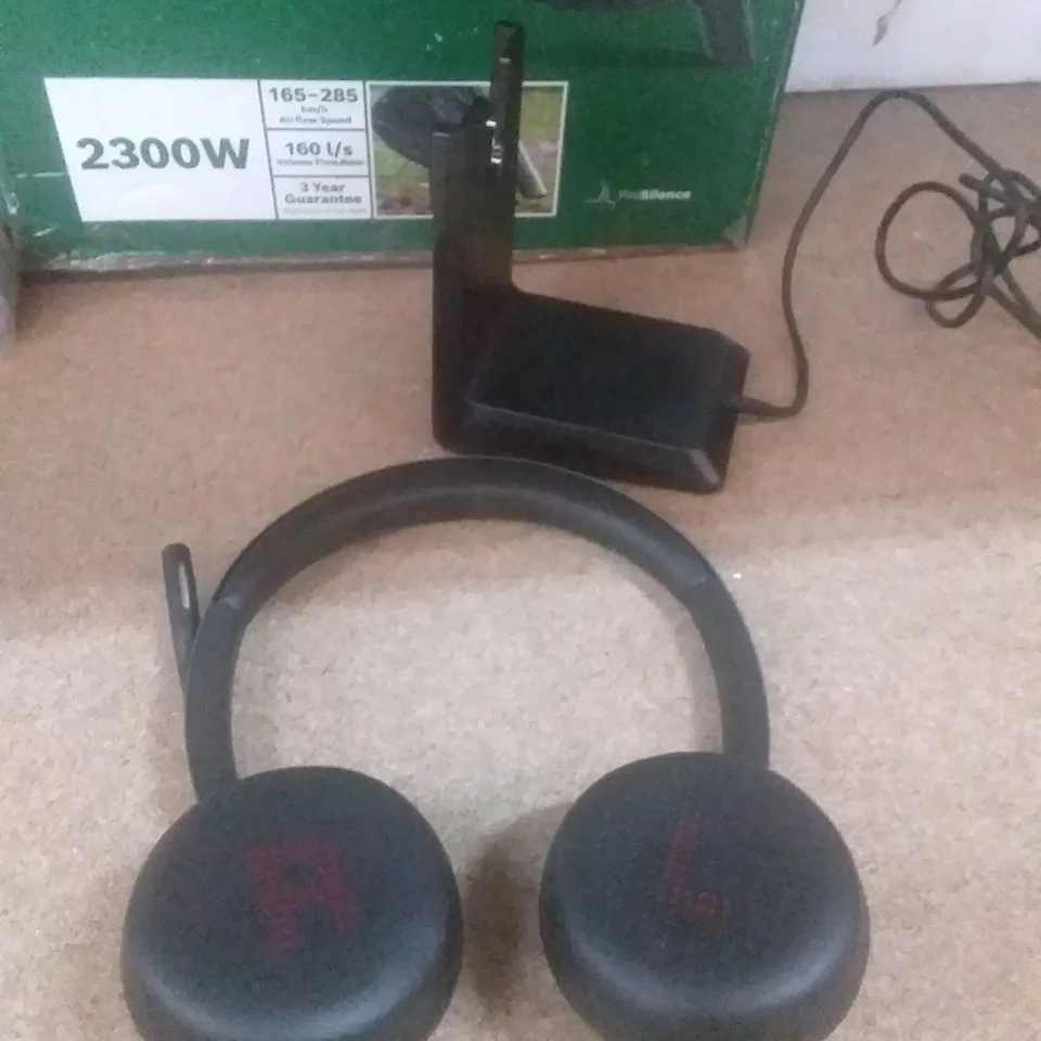 BOXED POLY VOYAGER 4320 UC HEADPHONES WITH STAND