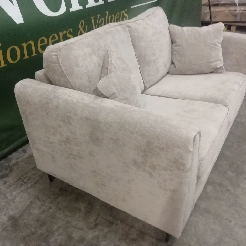 MESSINA 2 SEATER STANDARD BACK FABRIC SOFA RRP £599