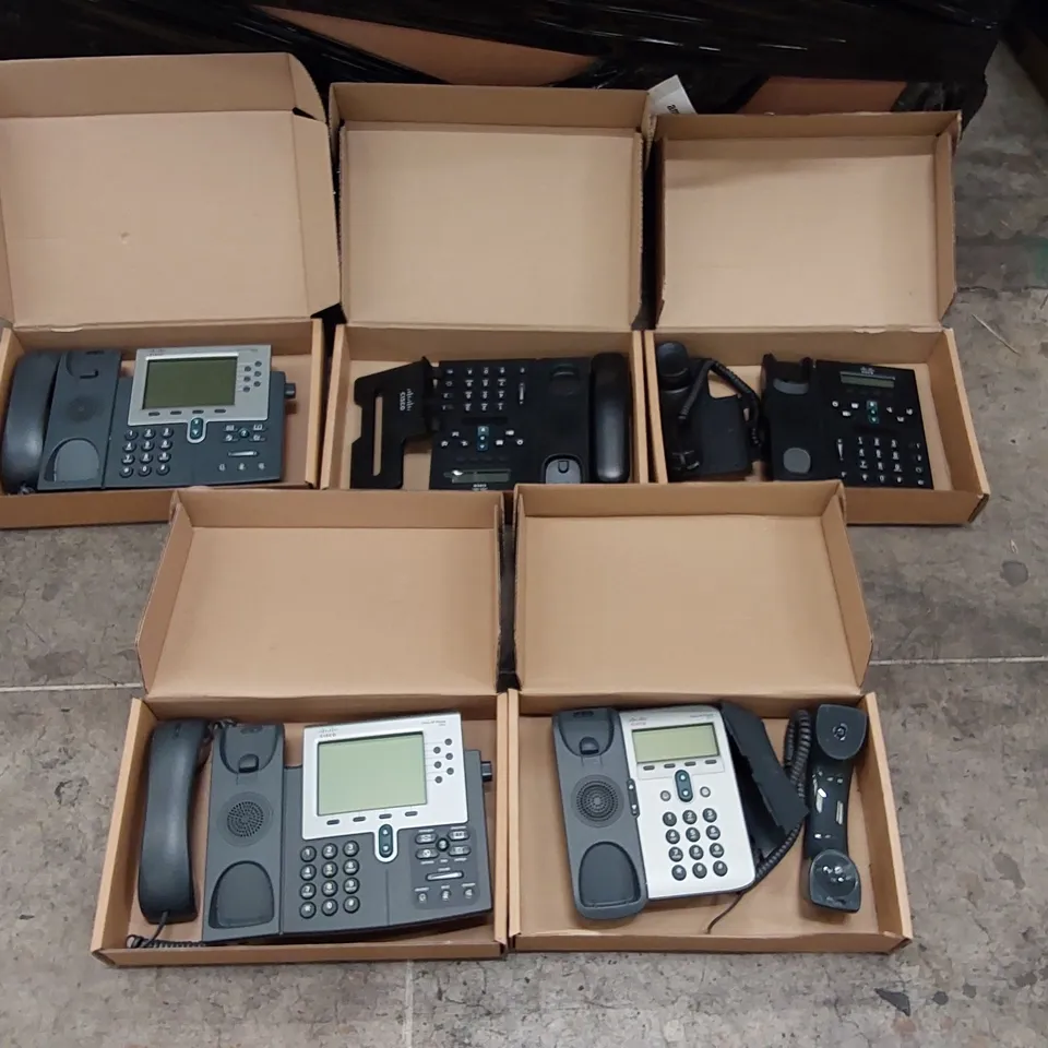 PALLET OF ASSORTED TELEPHONES AND OTHER ASSORTED ELECTRICALS ECT