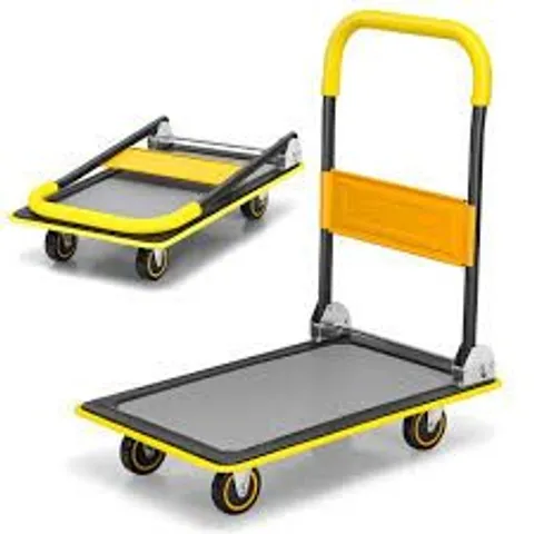 BOXED COSTWAY FOLDING PLATFORM DOLLY CART