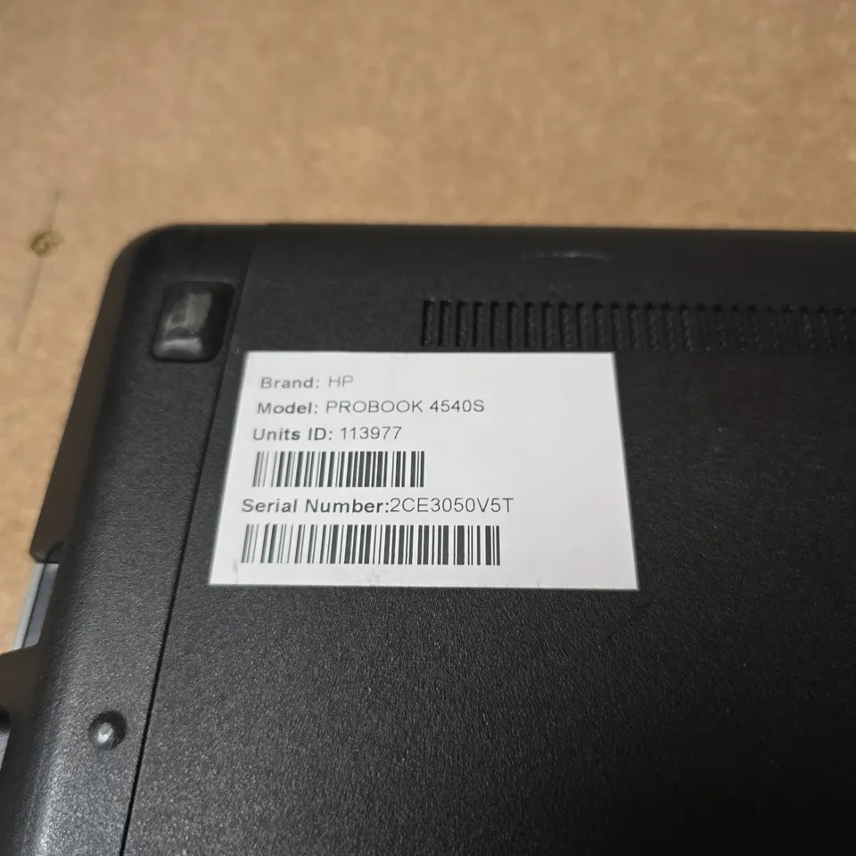 HP PROBOOK 4540S LAPTOP