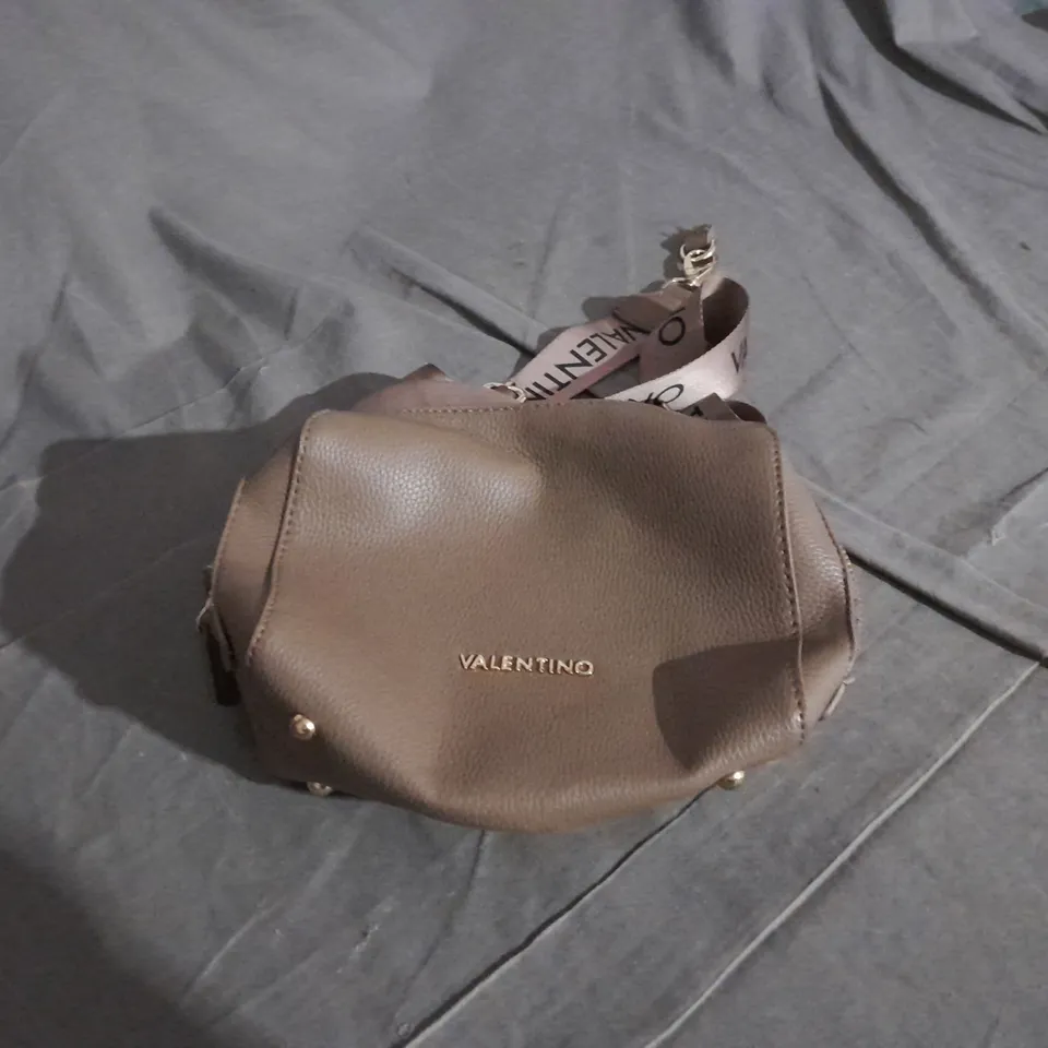 VALENTINO SQUARE TAUPE CROSSBODY BAG 