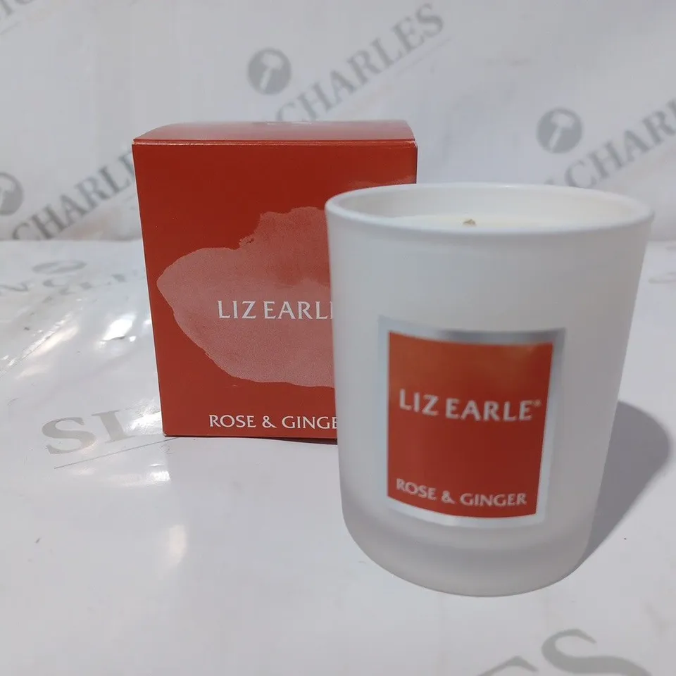 LIZ EARLE ROSE & GINGER BOTANICAL CANDLE 75G