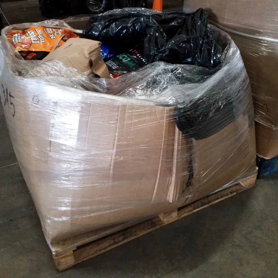 PALLET CONTAINING ASSORTED BAGS OF CHARCOAL 