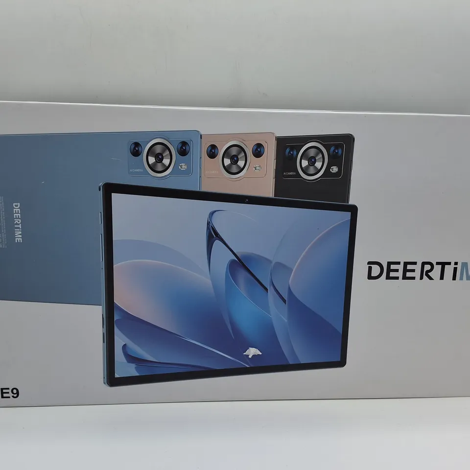 BOXED DEERTIME E9 ANDROID TABLET
