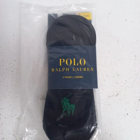 POLO RALPH LAUREN SOCKS – 3 PAIRS