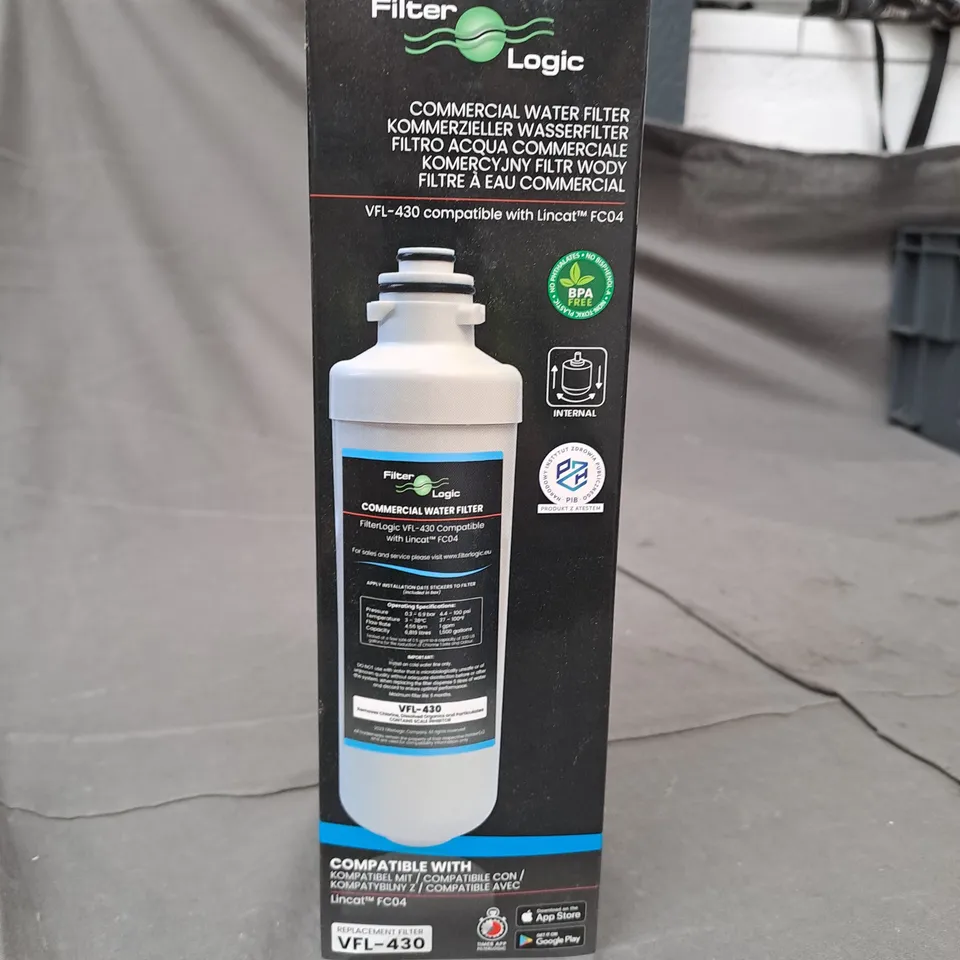 FILTER LOGIC WATER FILTER REPLACEMENT CARTRIDGE SUITABLE FOR LINCAT FC04