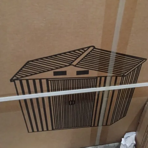 BOXED BREEINS GARDEN SHED - ANTHRACITE (BLACK) (3 BOXES)