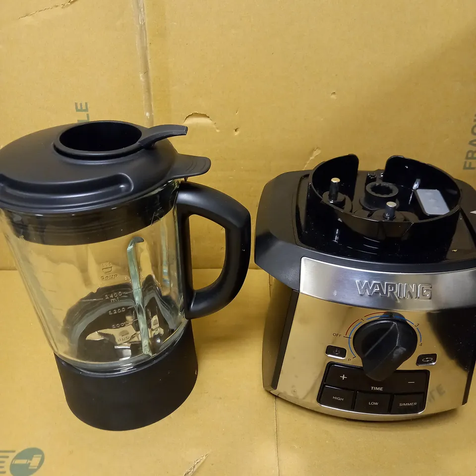 WARING WSM1U ALL-IN-ONE SOUP MAKER/BLENDER