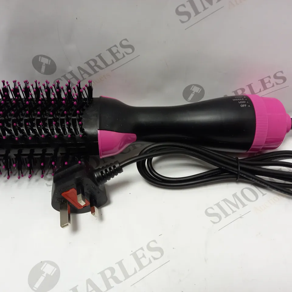 HOT AIR BRUSH HAIR DRYER AND STYLER
