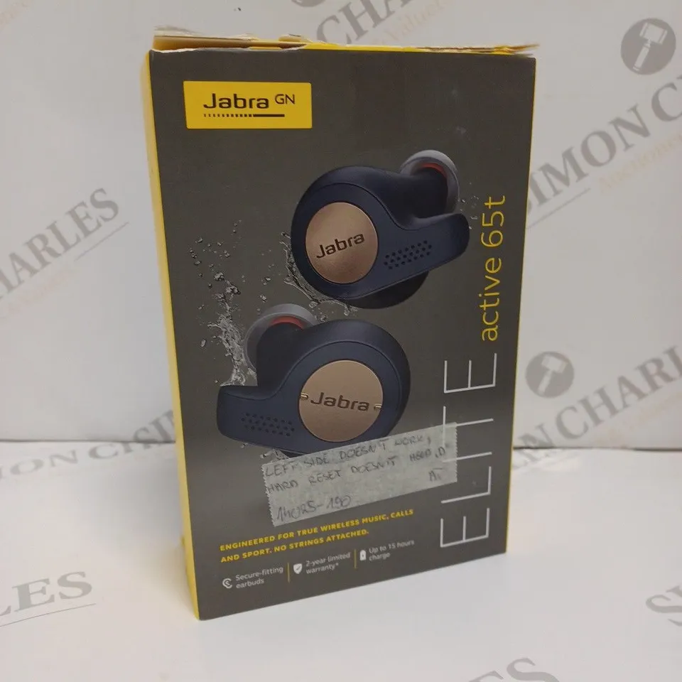 BOXED JABRA ELITE ACTIVE 65T EARBUDS