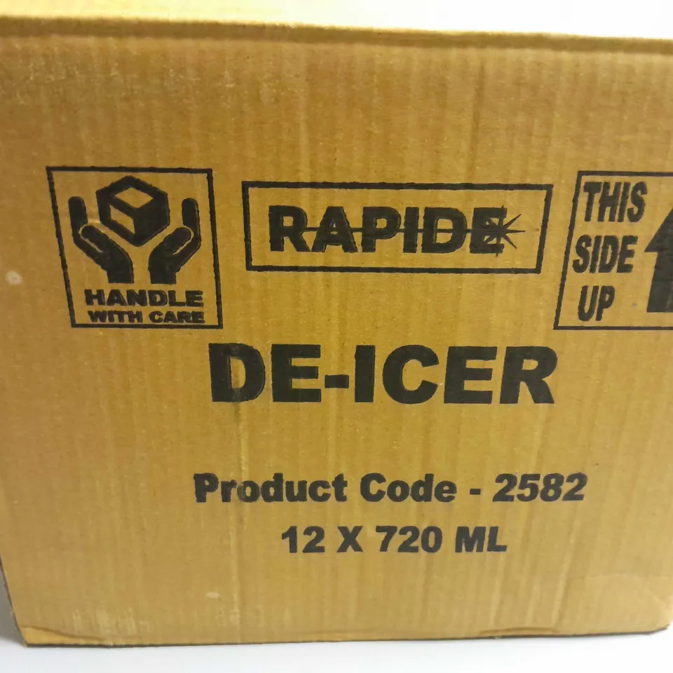 APPROXIMATELY 12 AUTO EXTREME RAPID DE-ICER 720ML