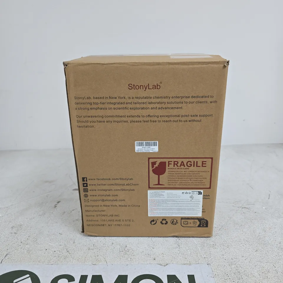 STONY LAB PORCELAIN BUCHNER FUNNEL 200MM BOXED