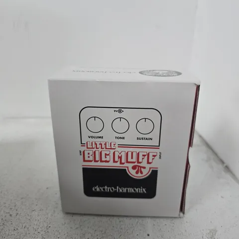 BOXED ELECTRO HARMONIX LITTLE BIG MUFF FUZZ PEDAL