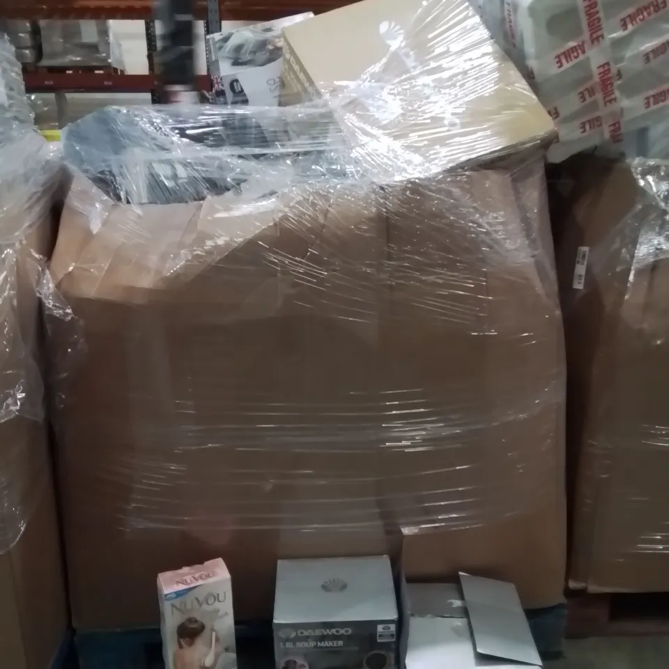 PALLET TO CONTAIN A LARGE QUANTITY OF ELECTRICAL PRODUCTS TO INCLUDE;BODY BRUSH,SOUP MAKER,AIR FRYER 