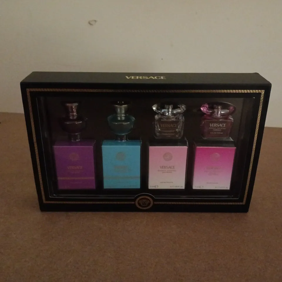 BOXED VERSACE WOMENS MINI GIFT SET