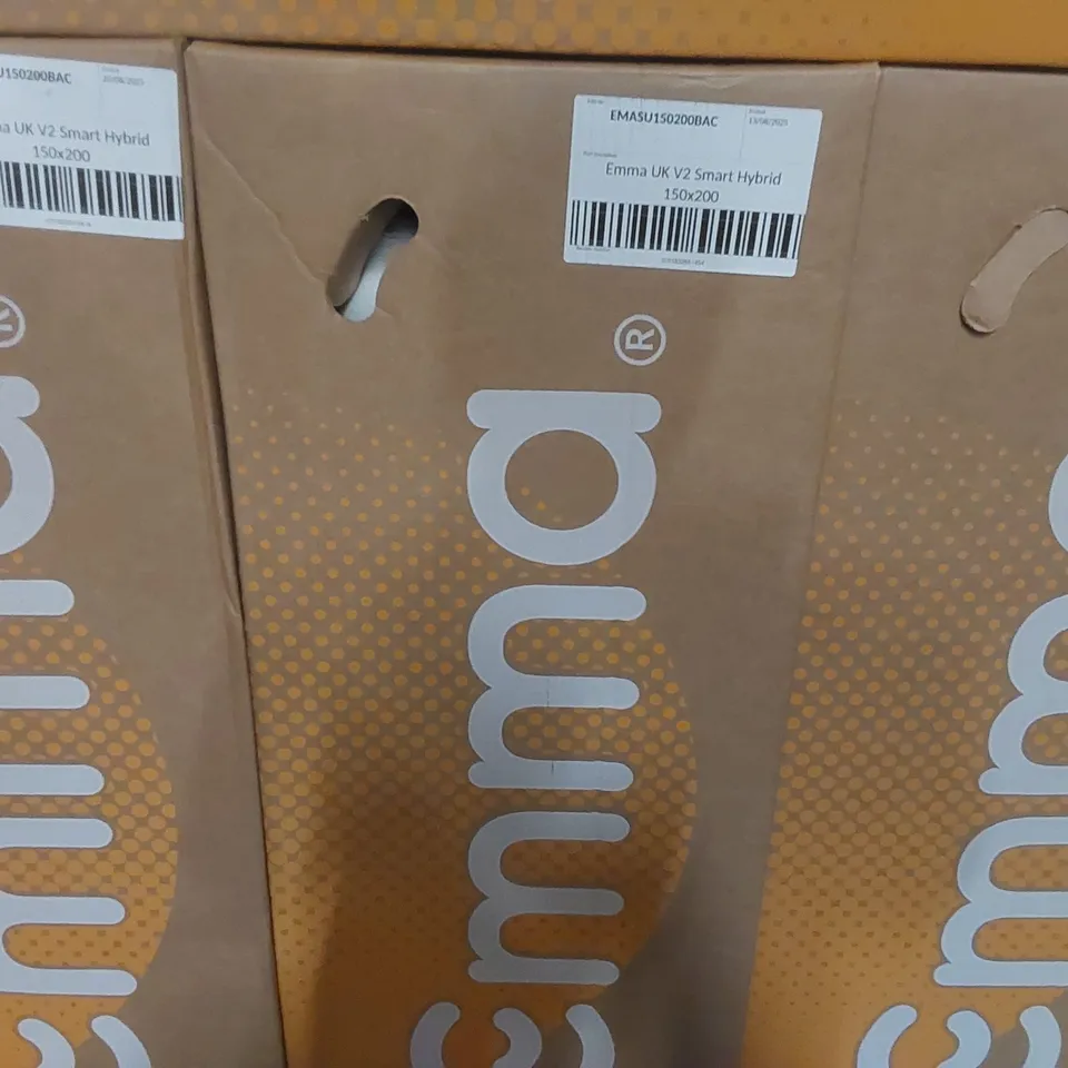 BRAND NEW BOXED EMMA UK V2 SMART HYBRID 150 x 200CM KING SIZE MATTRESS 