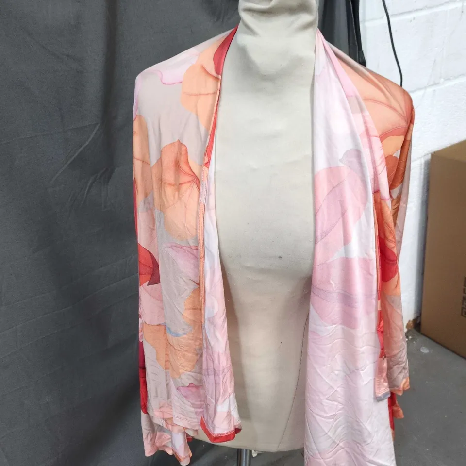 & OTHER STORIES FLORAL PINK ROBE / KIMONO – WOMEN'S CLOTHING (EU XS–L)