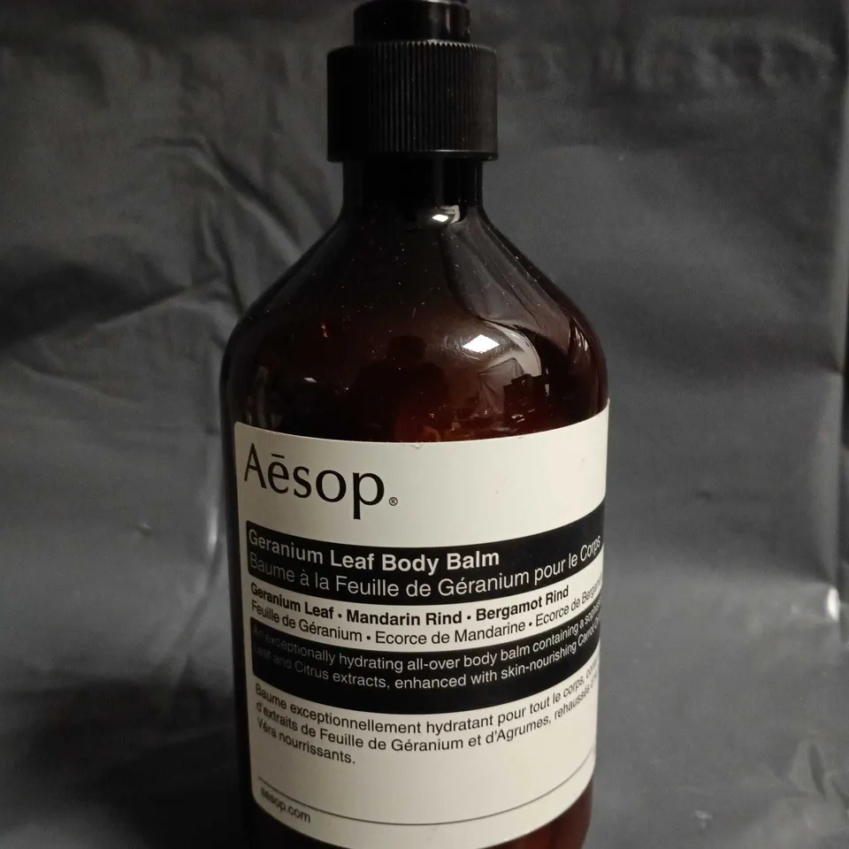AESOP GERANIUM LEAF BODY BALM