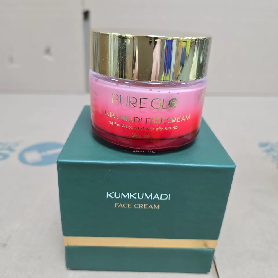 KUMKUMADI FACE CREAM – PURE GLOW, 100 ML, BOXED