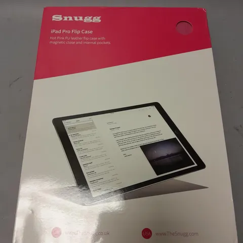 BOXED SNUGG iPAD PRO FLIP CASE