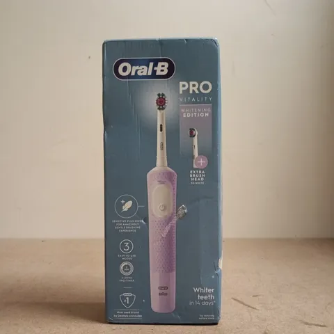 BOXED ORAL B PRO VITALITY ELECTRIC TOOTHBRUSH