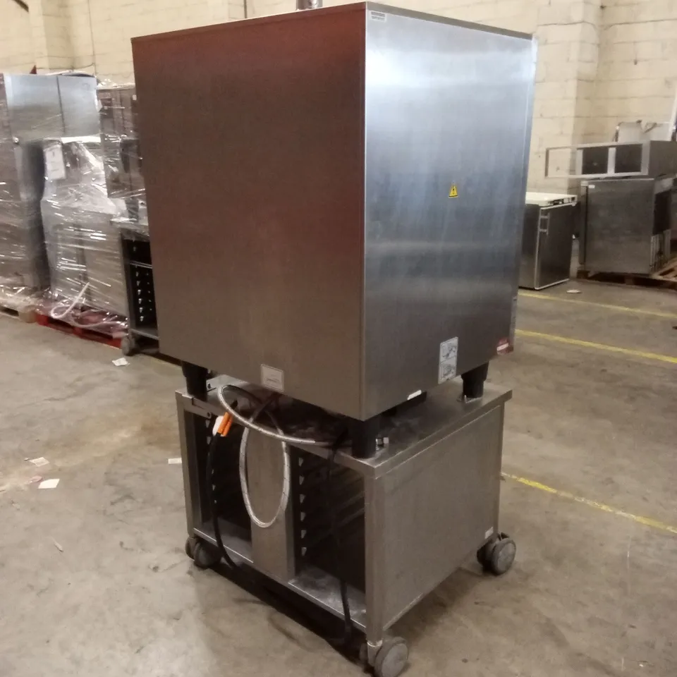 RATIONAL SCC WE101 COMMERCIAL COMBI OVEN ON MOBILE TROLLEY BASE