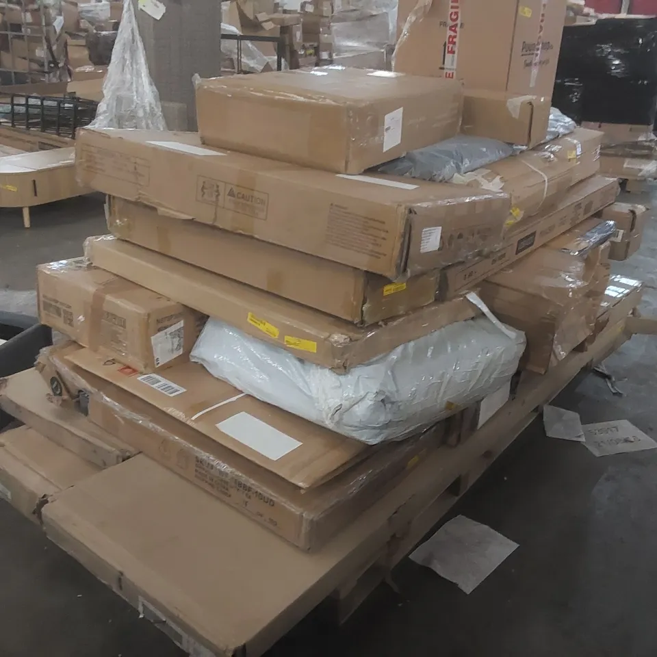 PALLET CONTAINING A VERY LARGE QUANTITY OF ASSORTED FURNITURE PARTS