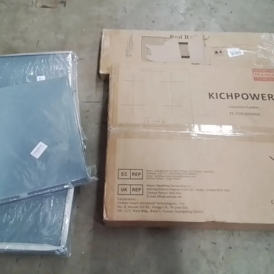 PALLET OF ASSORTED HOUSEHOLD GOODS AND PRODUCTS TO INCLUDE;SHOE STORAGE BOXES, BED RAIL, INDUCTION COOKER AND OTHER ASSORTED ITEMS...