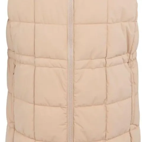 BRAND NEW REGATTA WOMENS LEANDRA LONGLINE PADDED BODYWARMER IN WARM TAUPE - UK 10