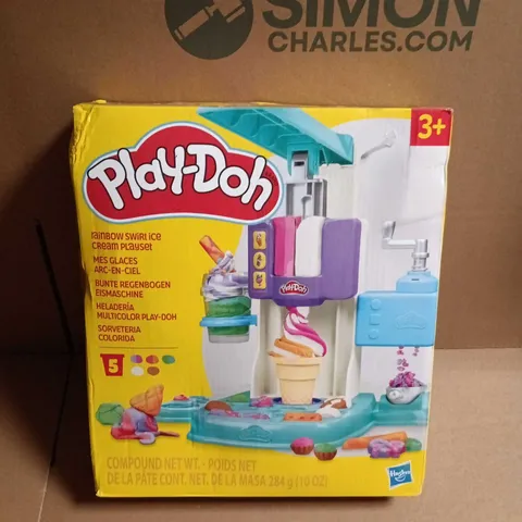 PLAY-DOH RAINBOW SWIRL ICE CREAM PLAYSET