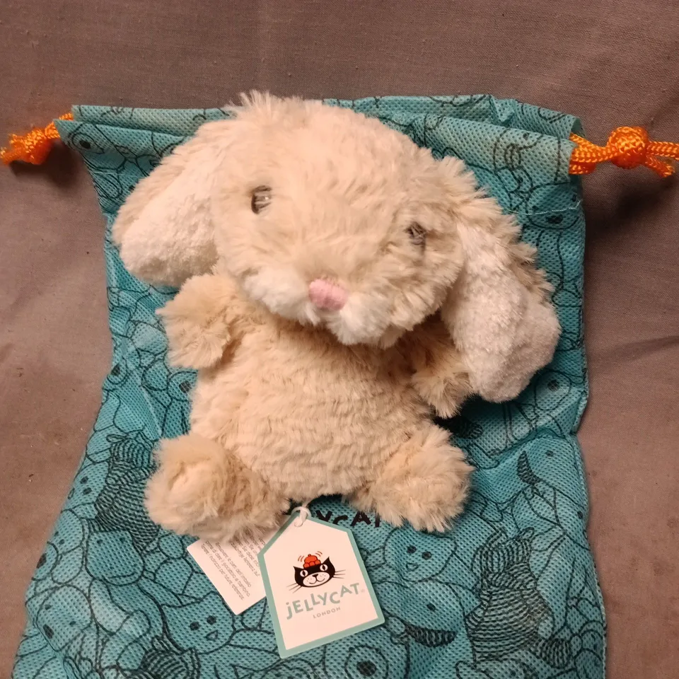 JELLYCAT LONDON YUMMY BUNNY PLUSH TOY – BEIGE SOFT TOY