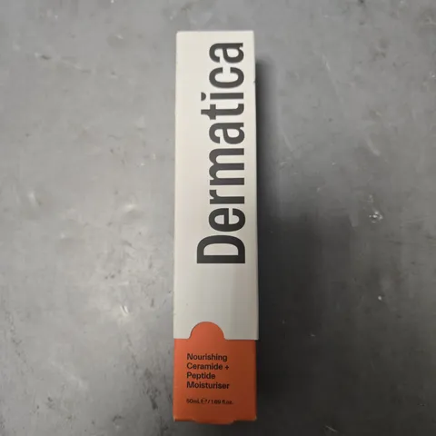 BOXED DERMATICA NOURISHING CERAMIDE+ PEPTIDE MOISTURISER 50ML