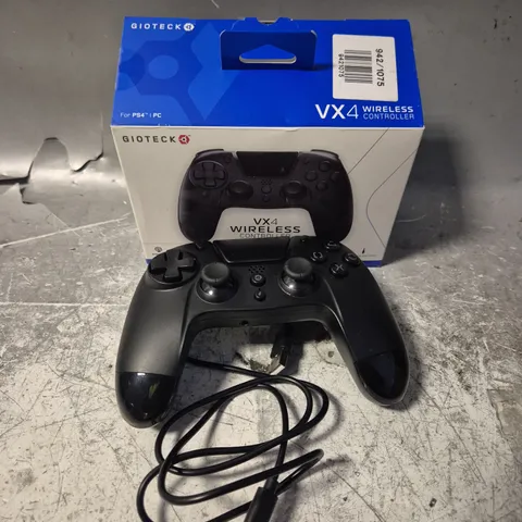 BOXED GIOTECK VX4 WIRELESS CONTROLLER FOR PS4/PC