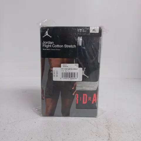 JORDAN FLIGHT STRETCH COTTON BOXER BRIEFS XL 3 PACK