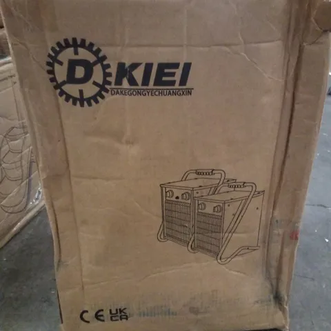 BOXED ELECTRIC HEATER - BLACK