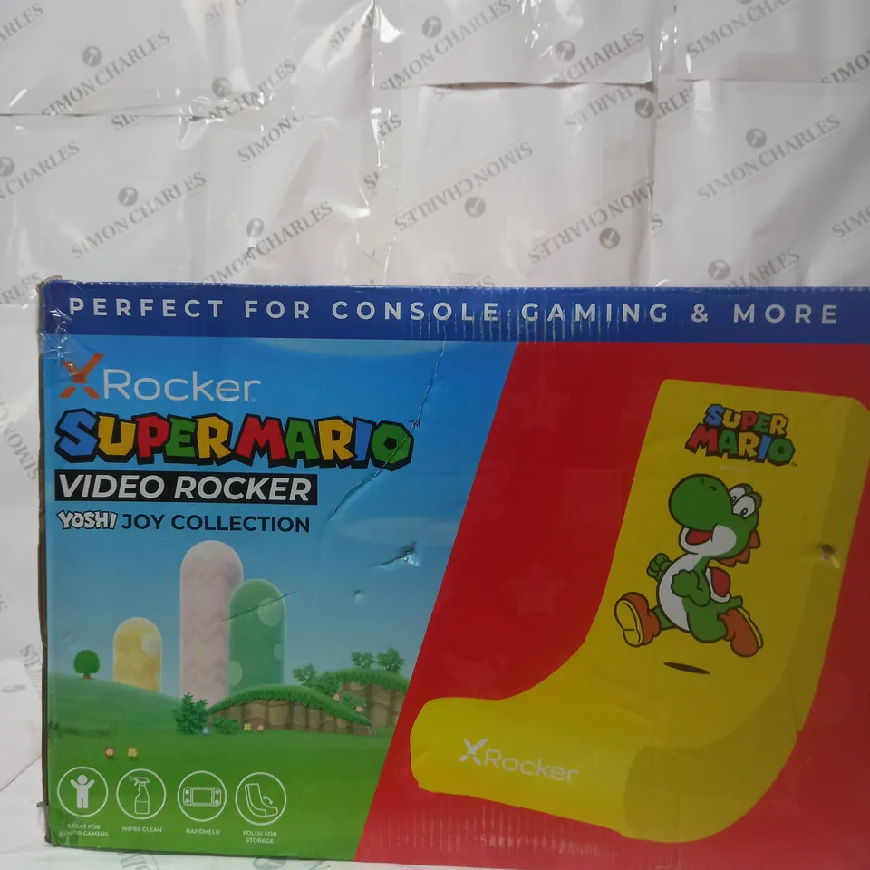 NINTENDO LICENSED SUPER MARIO VIDEO ROCK ONE COLOUR ONE SIZE 