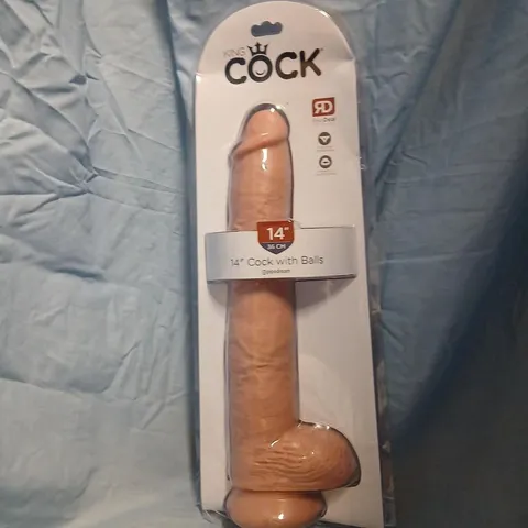 KING COCK 14\" COCK WITH BALLS – DILDO