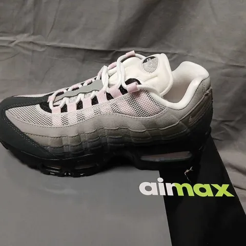 NIKE AIR MAX 95 OG SNEAKERS – BLACK/PINK FOAM-WHITE, UK5 (US7.5)