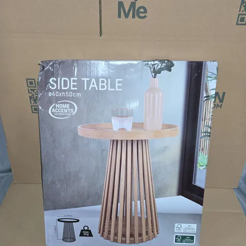 HOME ACCENTS DECORATIONS SIDE TABLE