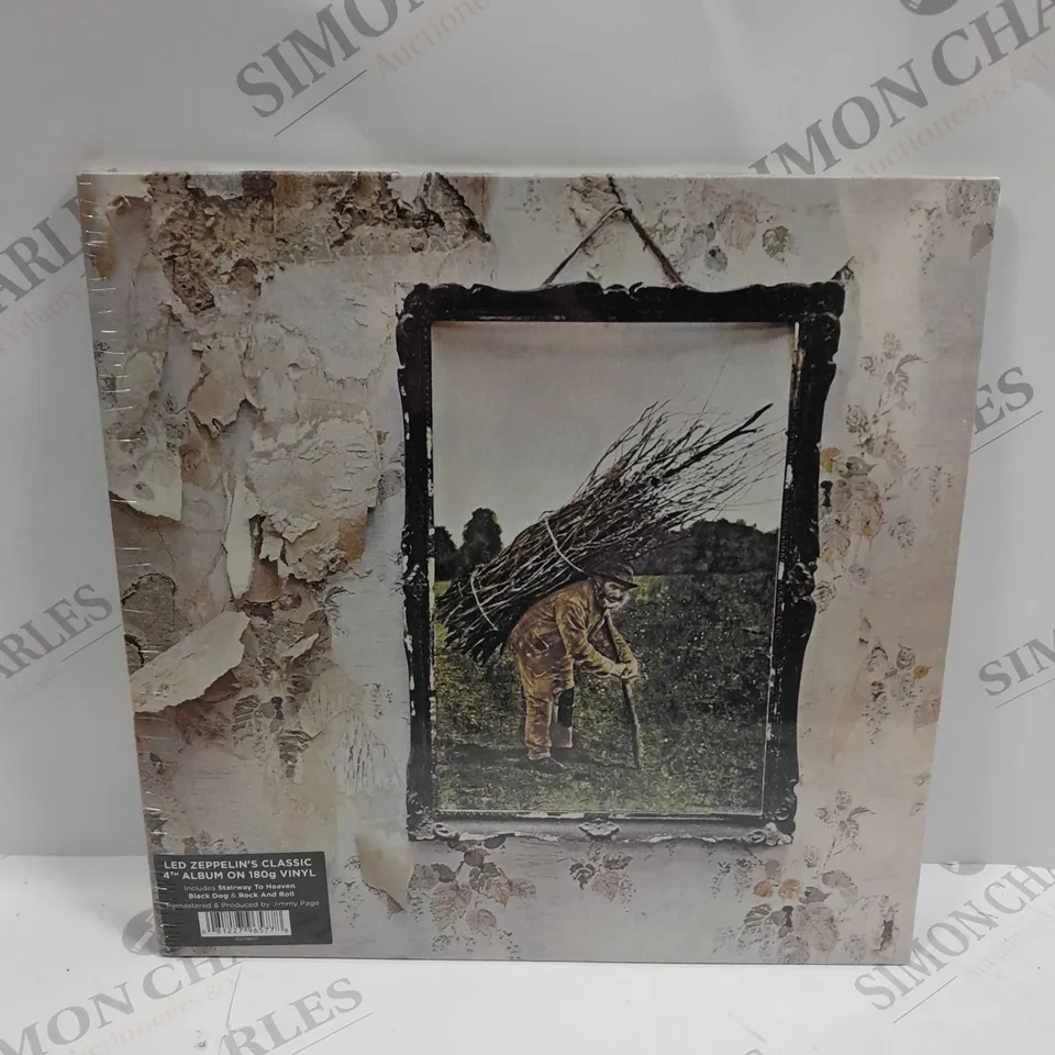 SEALED LED ZEPPELIN'S IV VINYL 