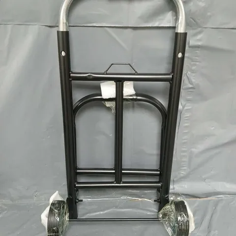 SMALL FOLDOUT TROLLEY IN BLACK