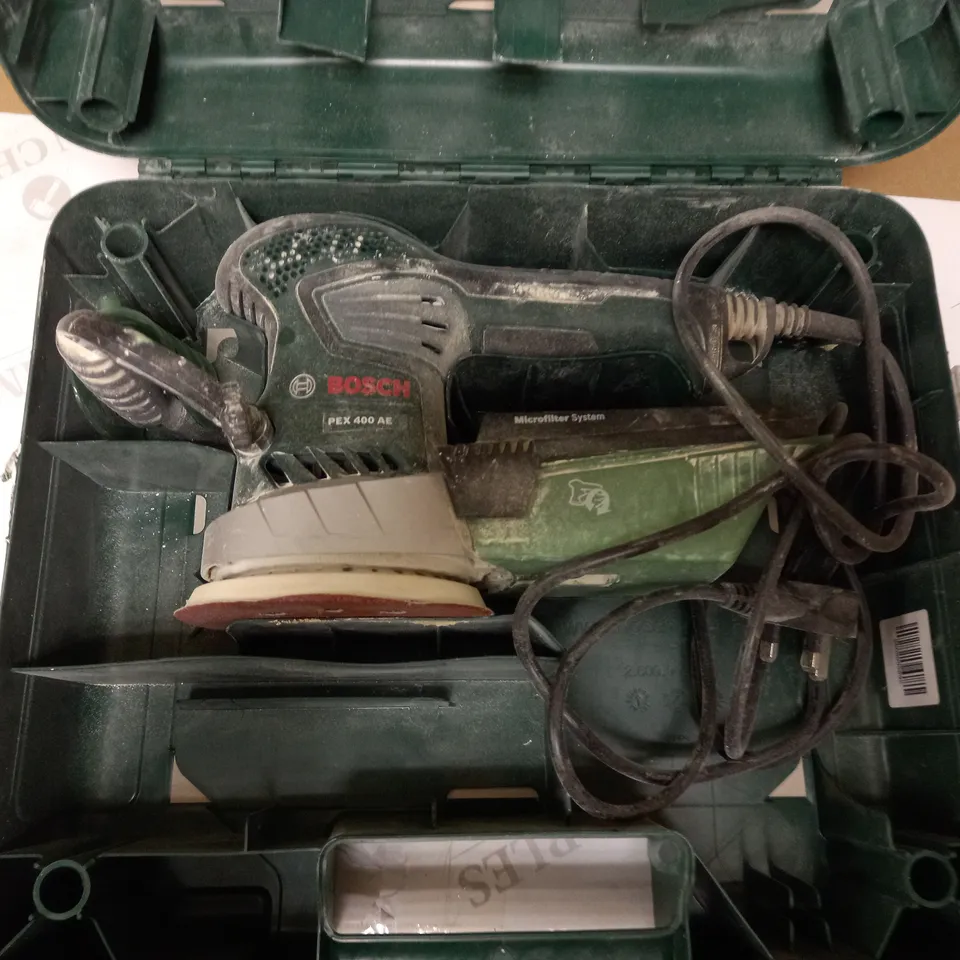 BOSCH PEX 400 AE RANDOM ORBIT SANDER