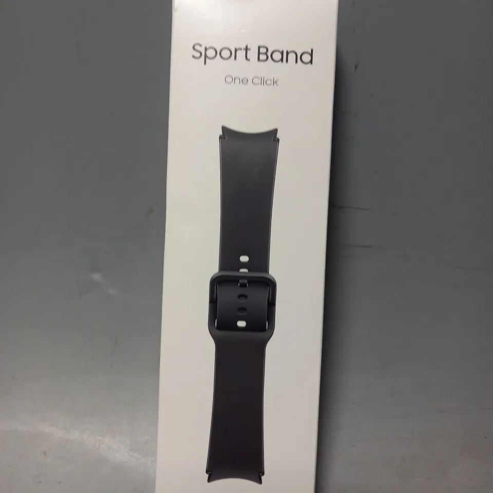 BOXED SAMSUNG SPORT BAND IN BLACK