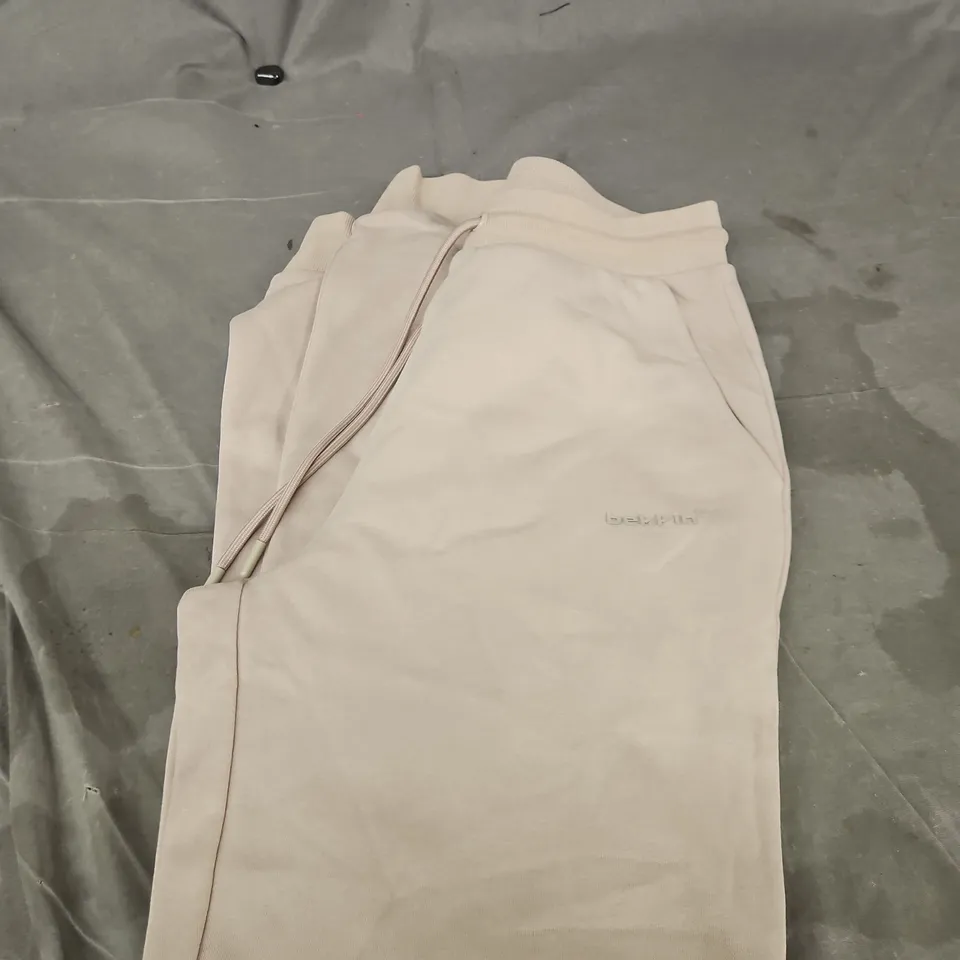 BEKKIN BEIGE JOGGERS WITH DRAWSTRING SIZE M