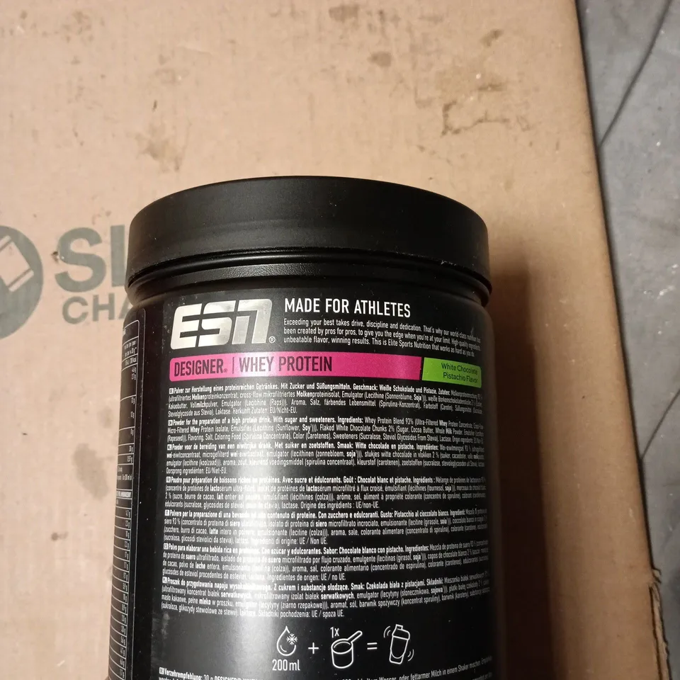 ESN DESIGNER WHEY PROTEIN – WHITE CHOCOLATE PISTACHIO FLAVOR, 30 SERVINGS