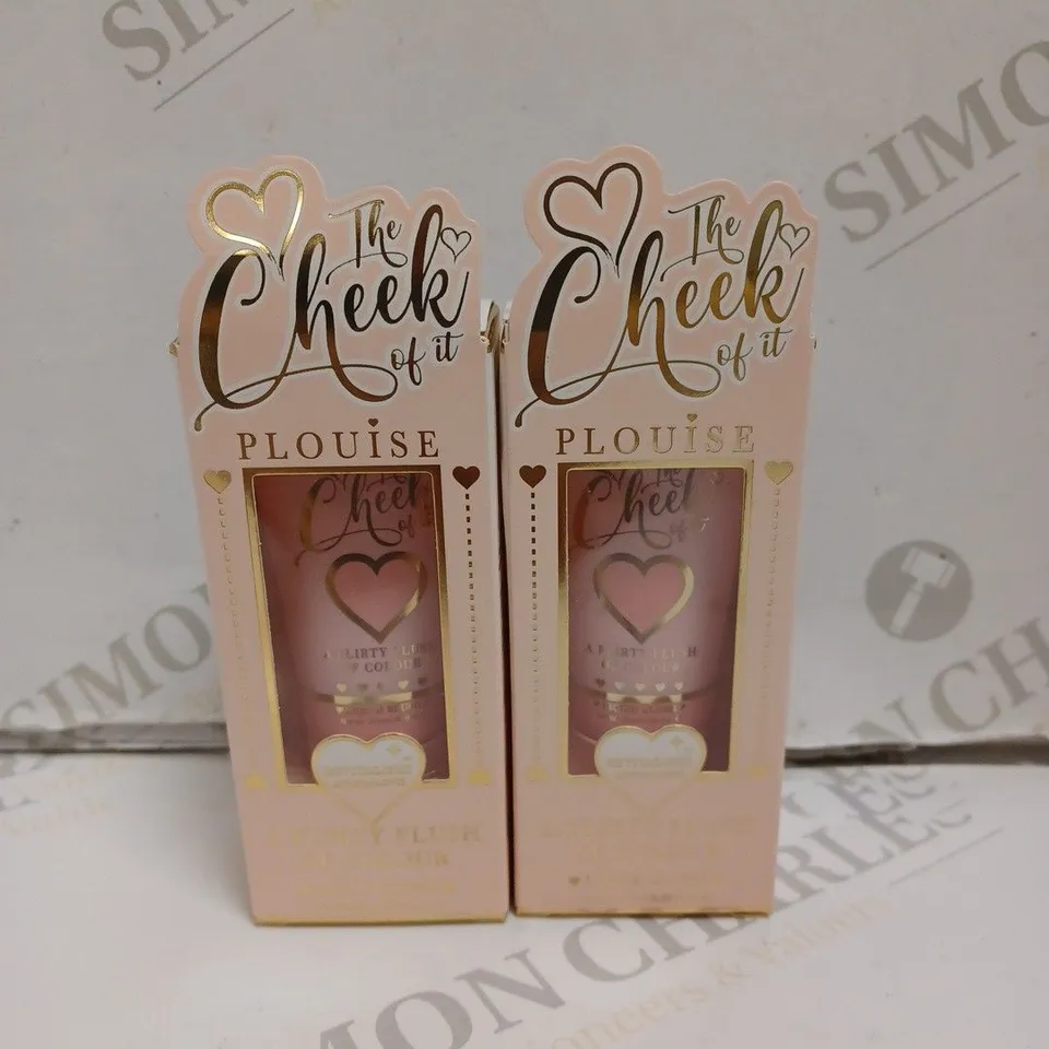 BOX OF 2 PLOUISE LIQUID BLUSH - BONBON BABY. 