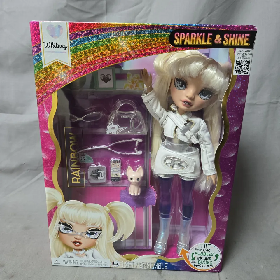 RAINBOW HIGH WHITNEY DOLL – SPARKLE & SHINE BOXED WITH ACCESSORIES