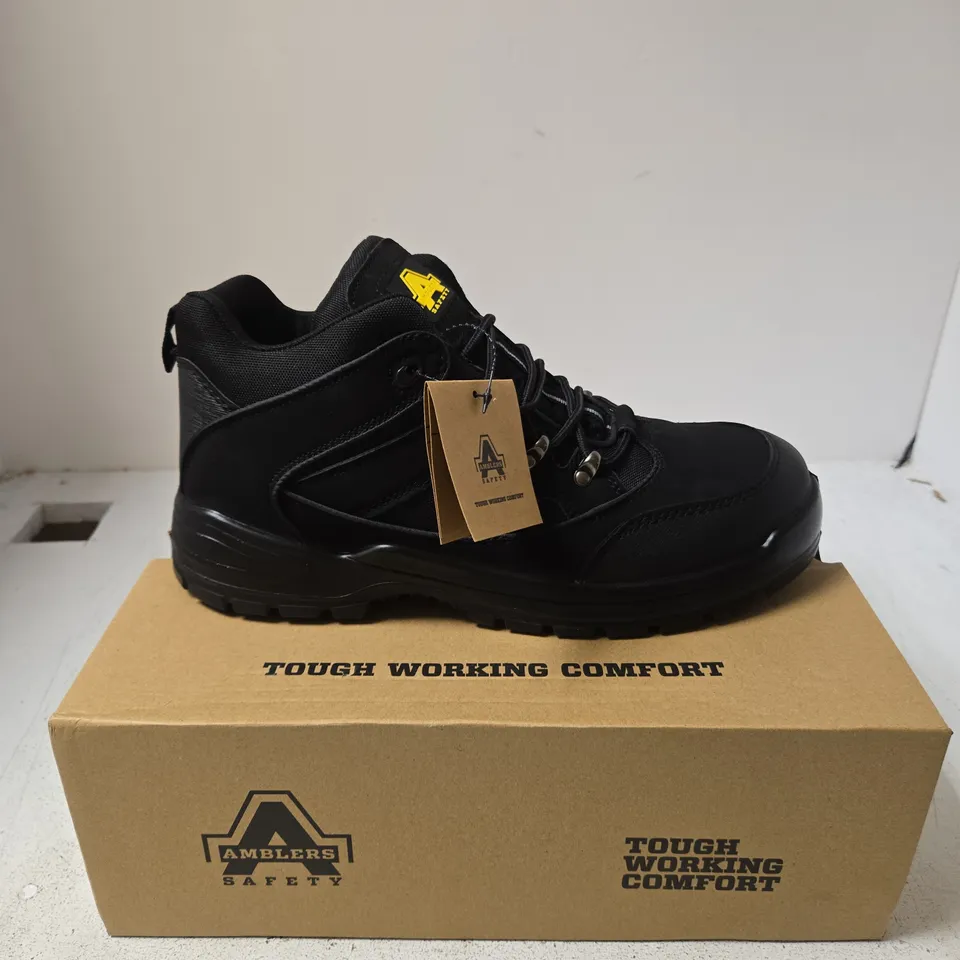 AMBLERS SAFETY FS151 SAFETY BOOTS – BLACK, UK 11 